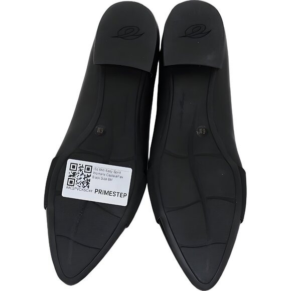 Easy Spirit Casta eFlex Black Low Heel Pumps Comfortable Work Shoes 6M - Picture 6 of 6
